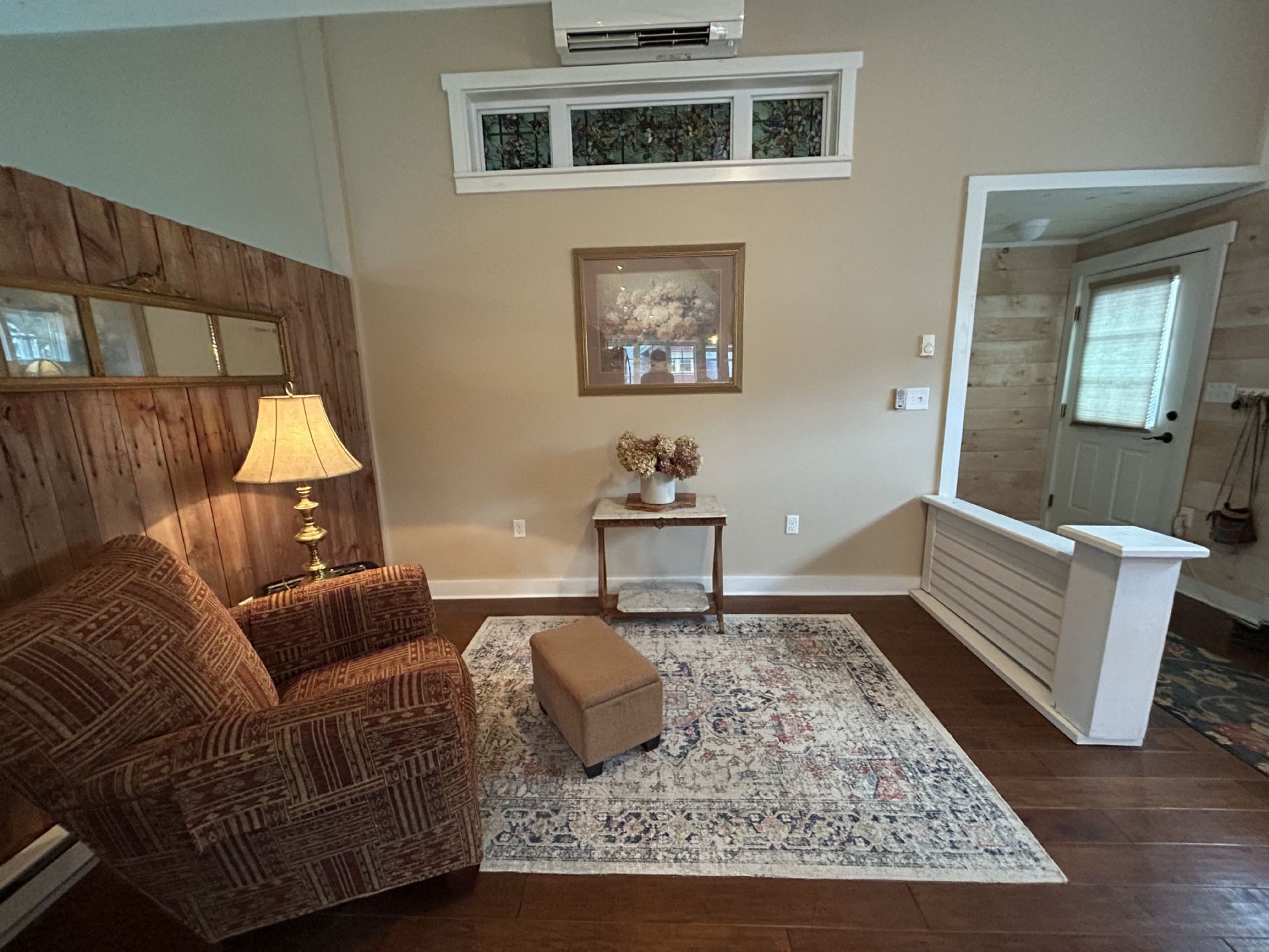 Entry and Sitting Area of Apartment