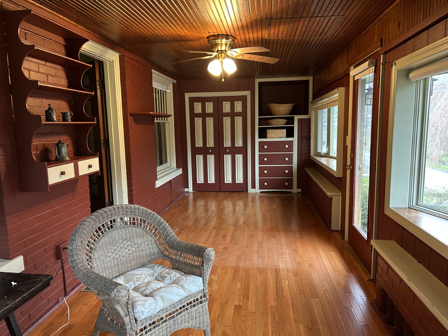 House Enclosed Front Porch