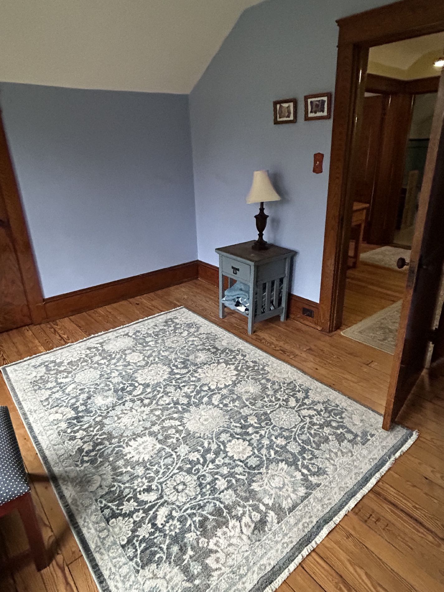 Bedroom with Two Large Closets In Eaves