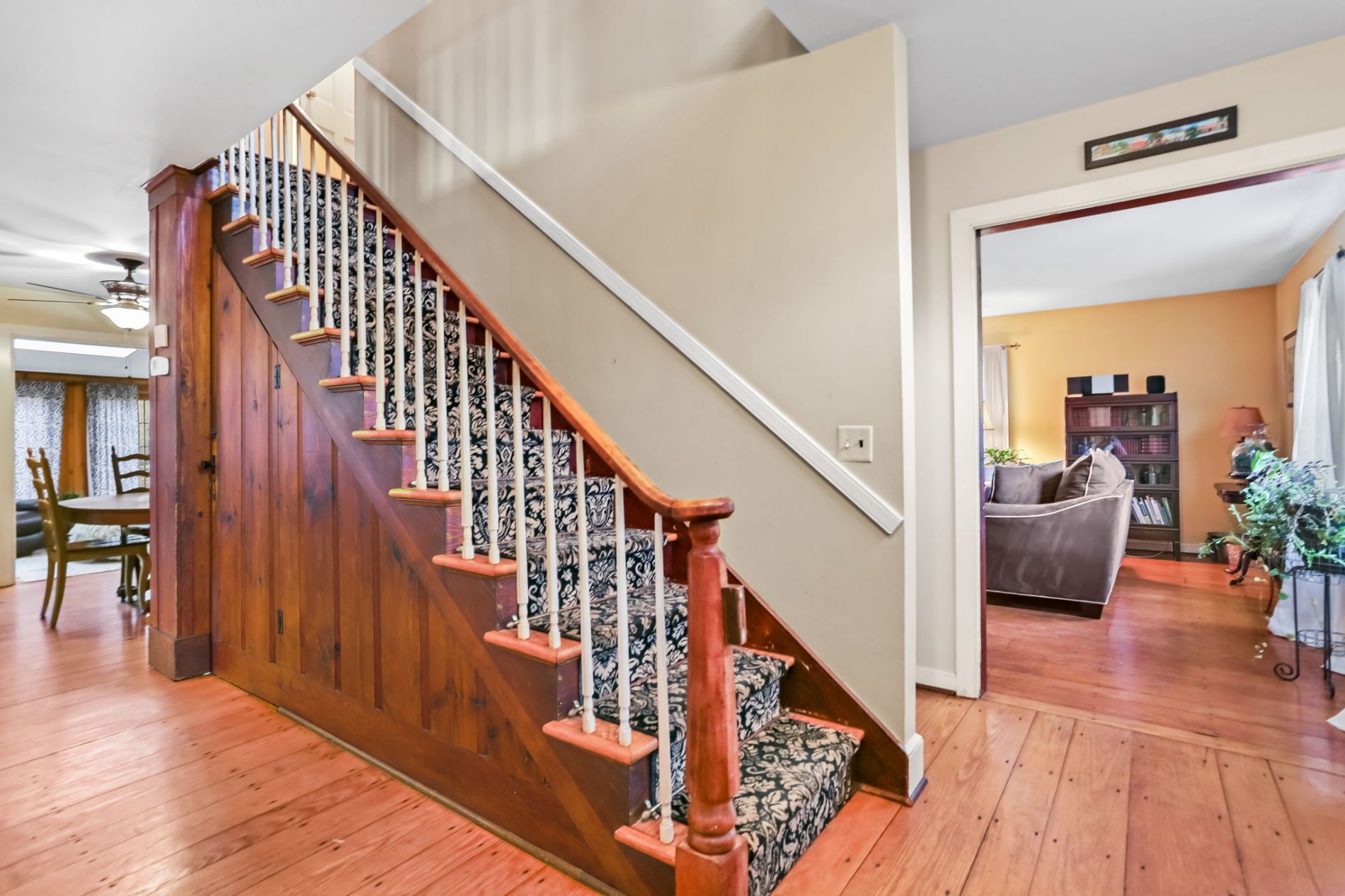 Entryway looking into Living Room