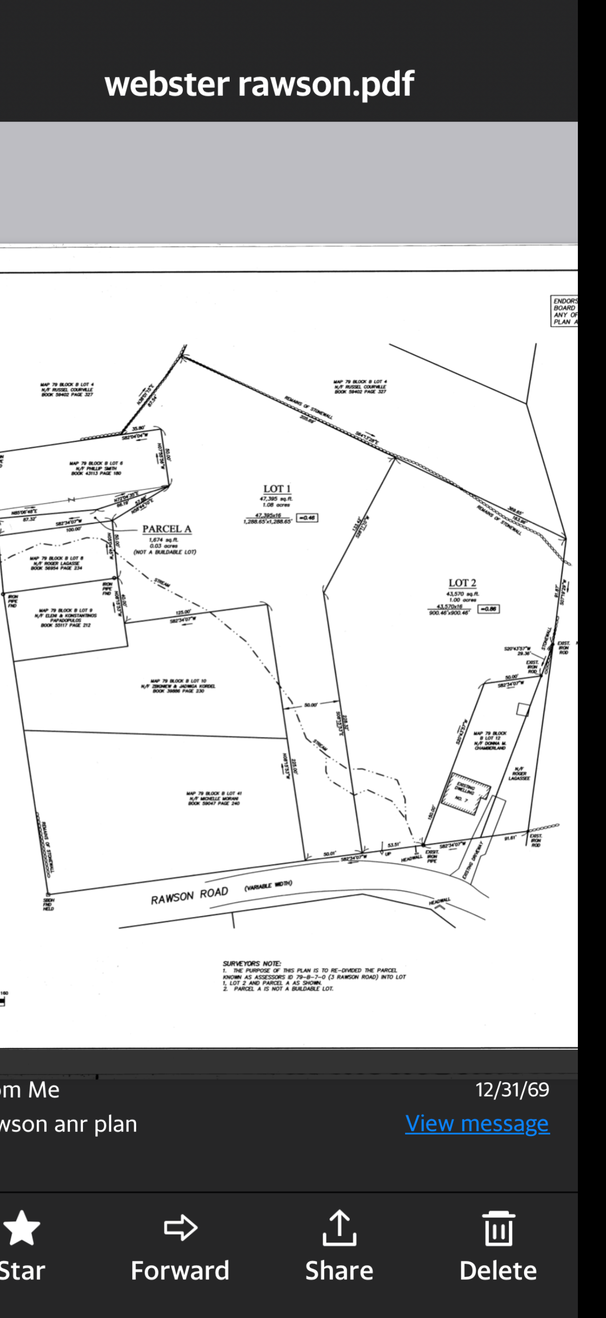 lot 1 & Lot 2 and parcel 4 